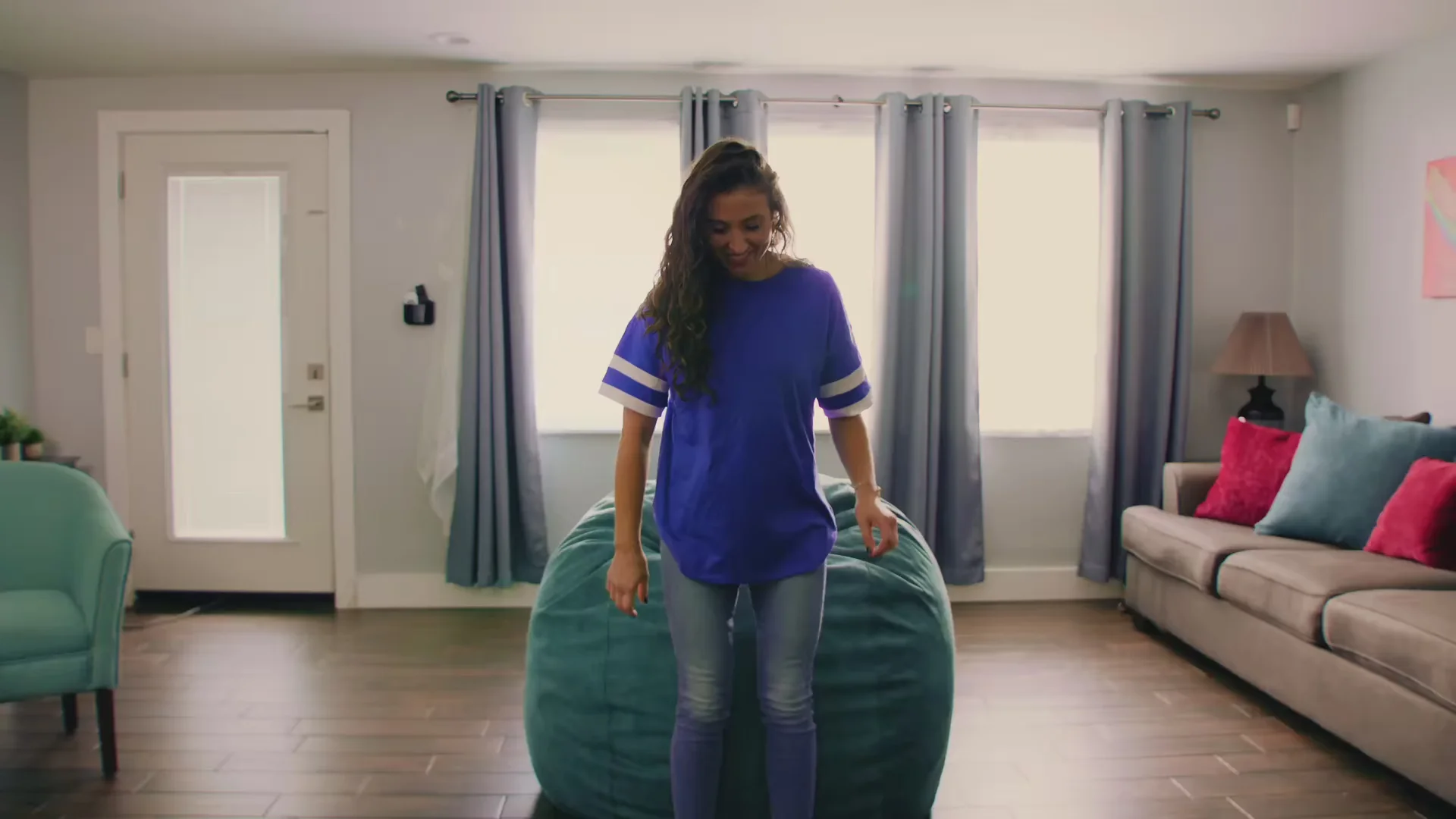 The Bean Bag That's a Bed
