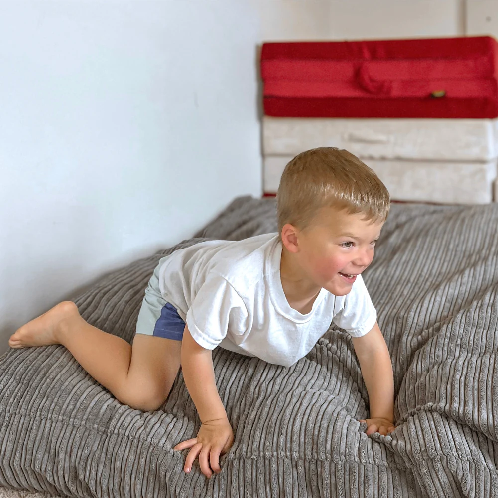 Terry Corduroy Children's Sensory Crash Pad - Image 4