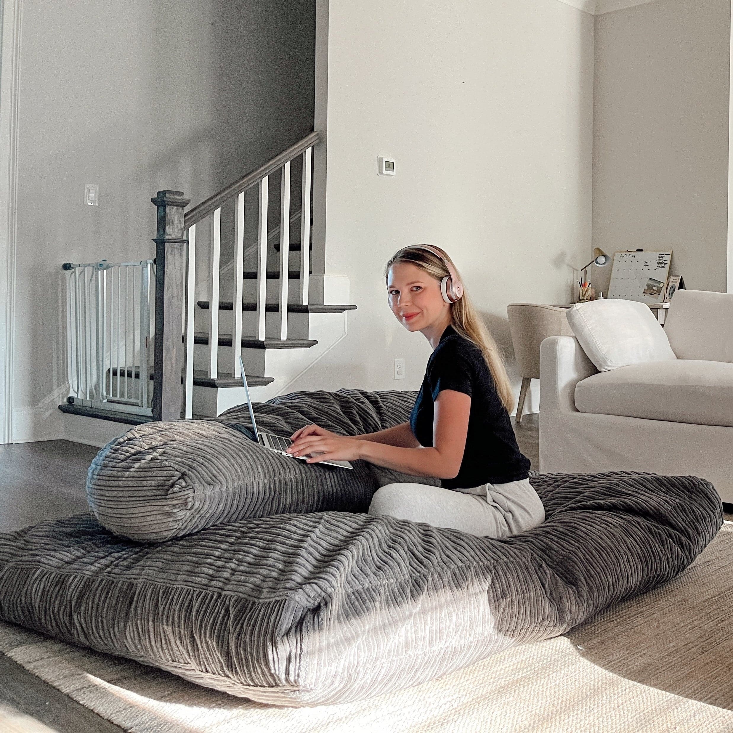 Terry Corduroy Children's Sensory Crash Pad - Image 5