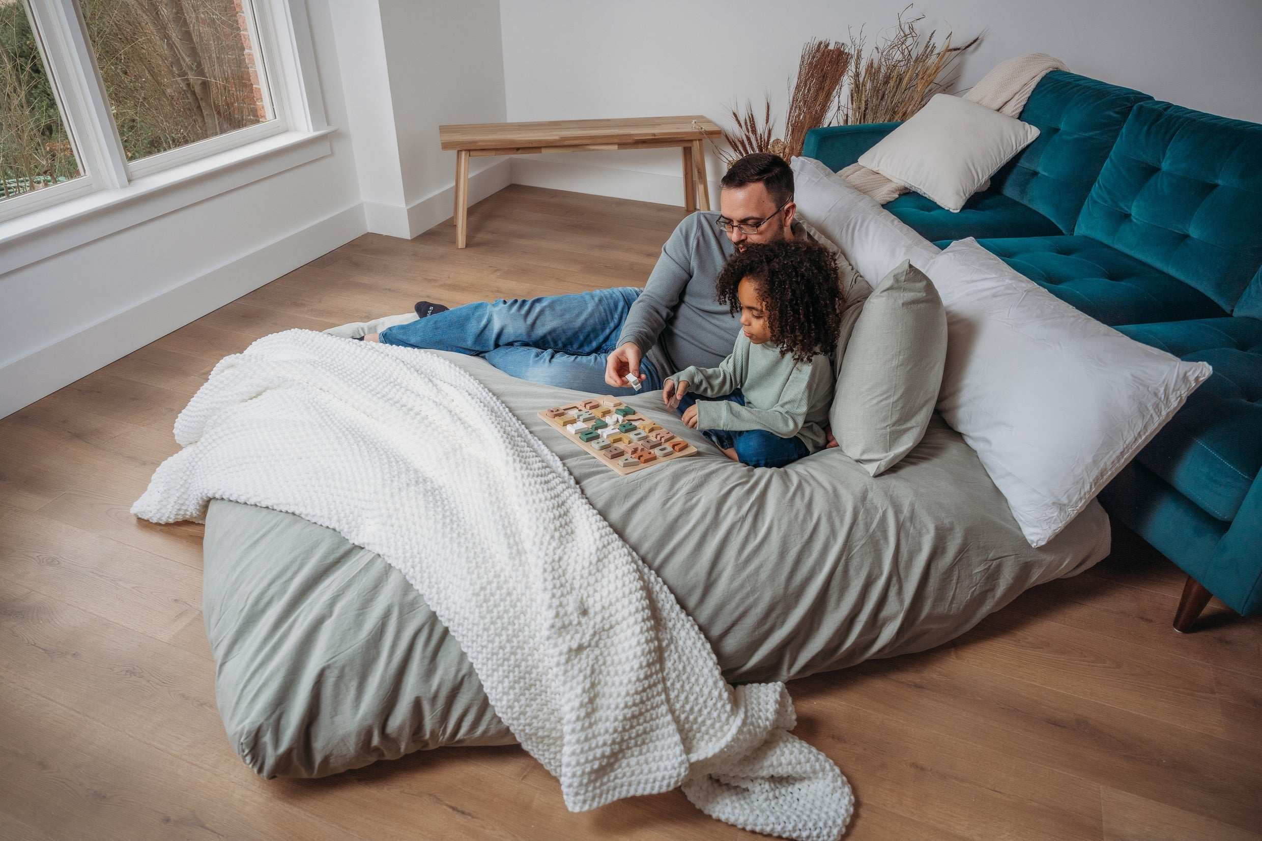 Adult Bean Bag Chair - Full - NEST Chenille - Image 11