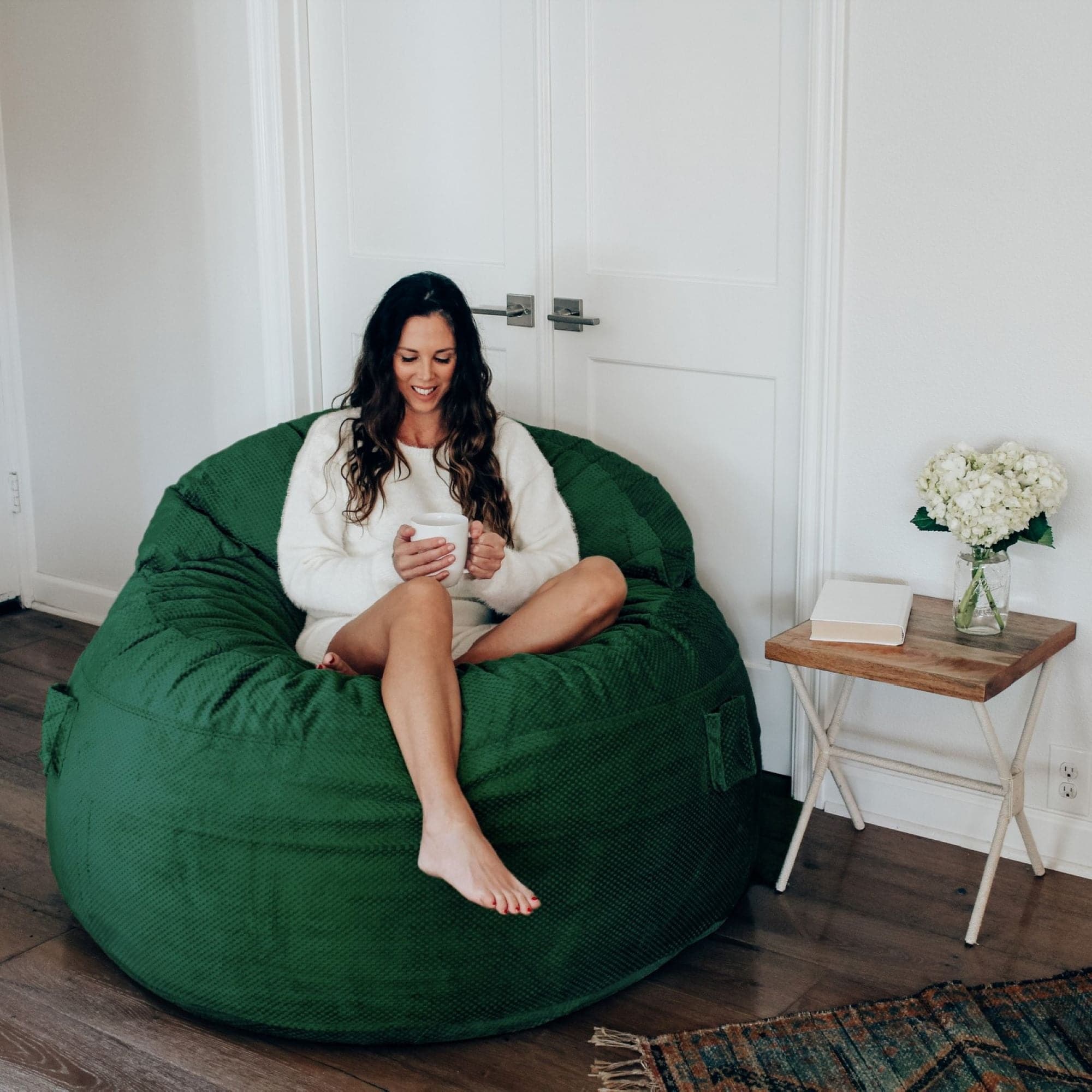 Adult Bean Bag Chair - Full - NEST Chenille - Image 7
