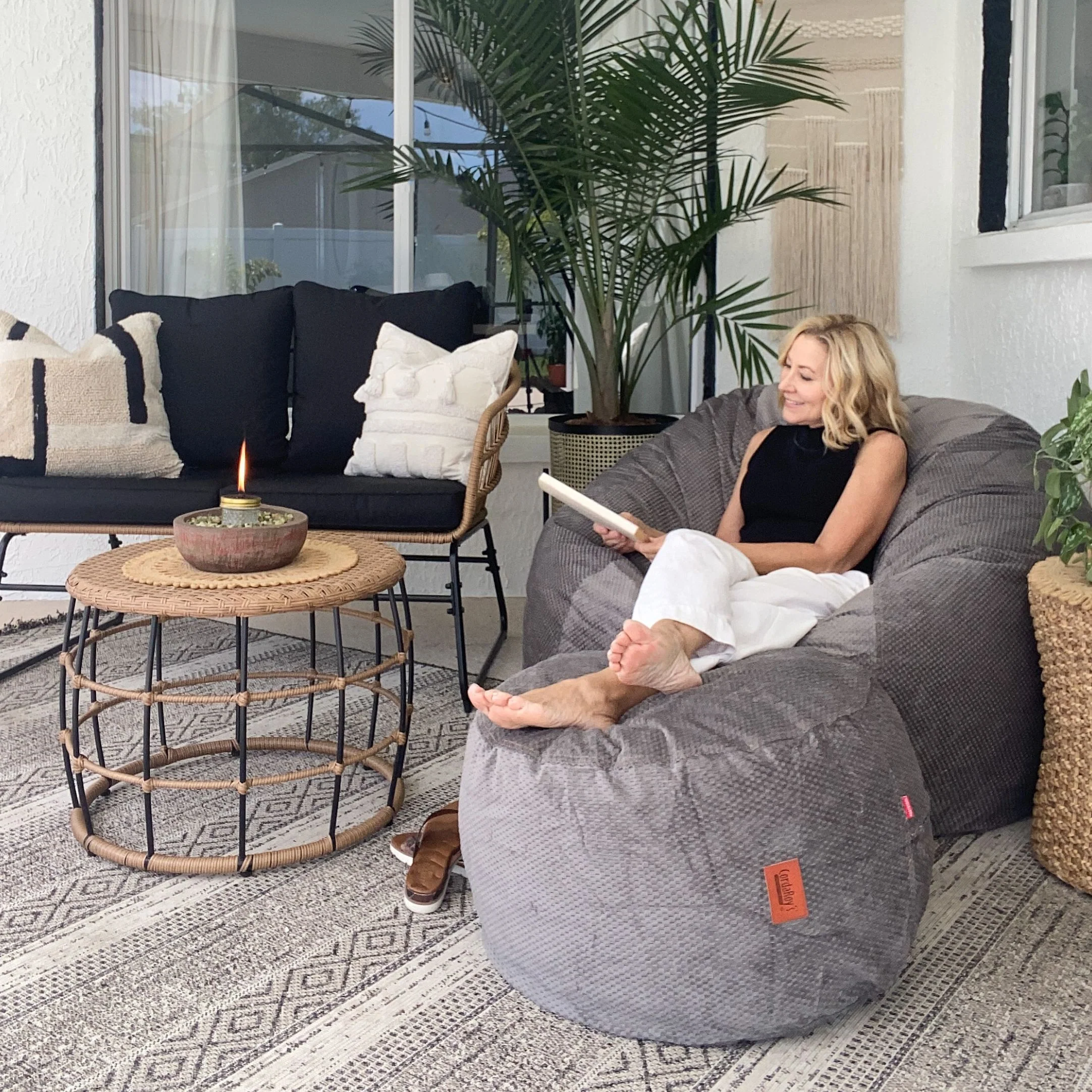 Bean Bag - Full - Chenille - Image 5