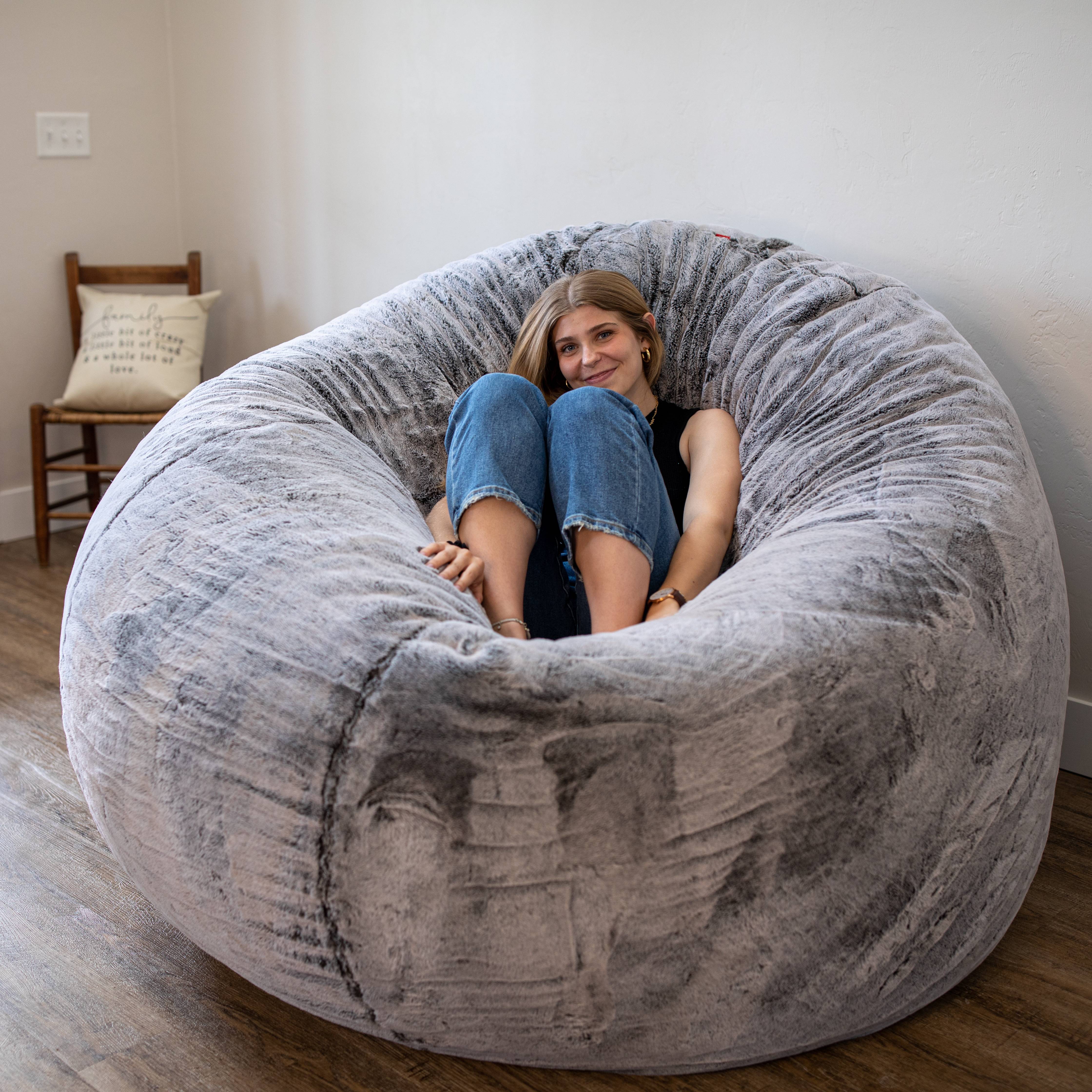 Giant Bean Bag Chair - Chinchilla - Image 5