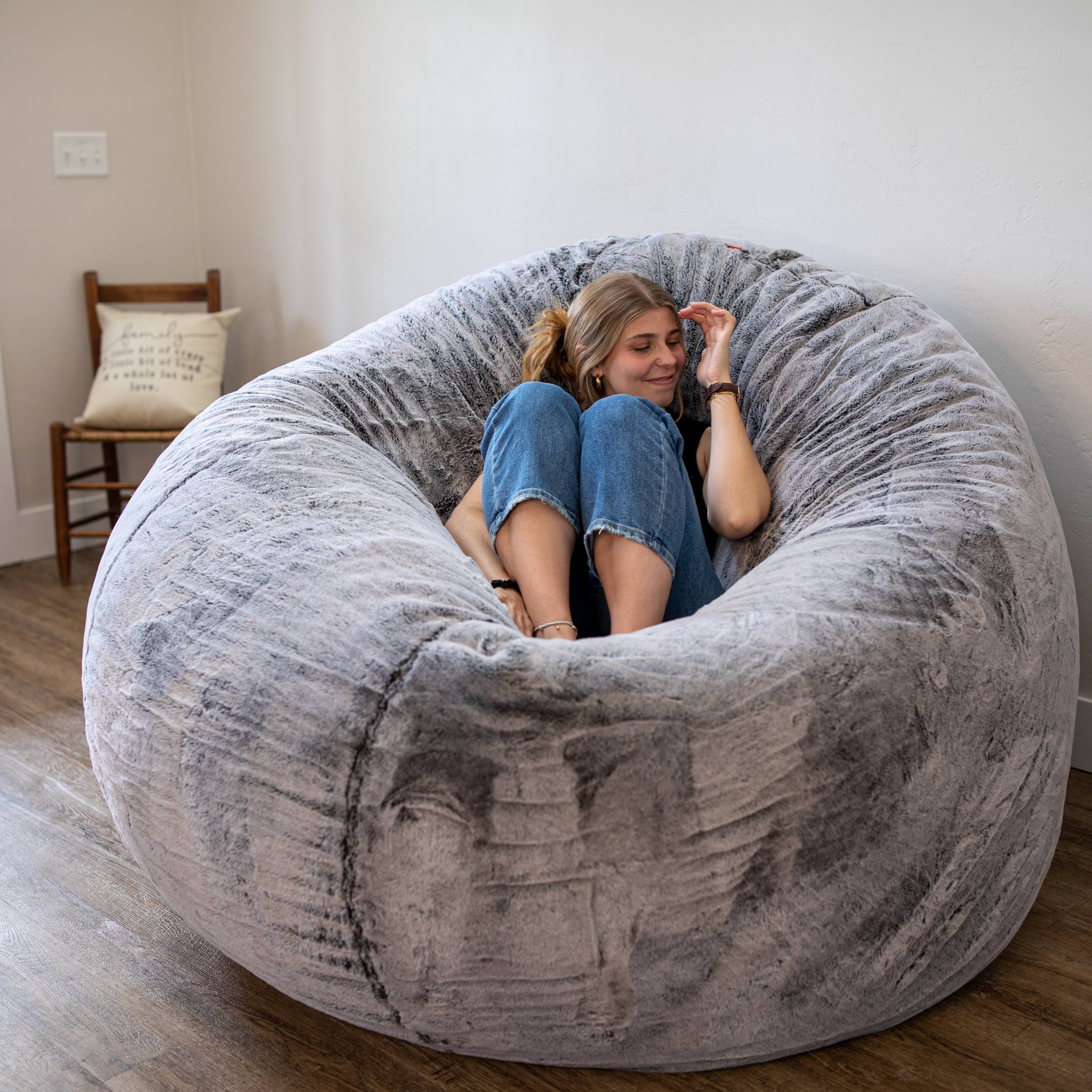 Giant Bean Bag Chair - Chinchilla - Image 7
