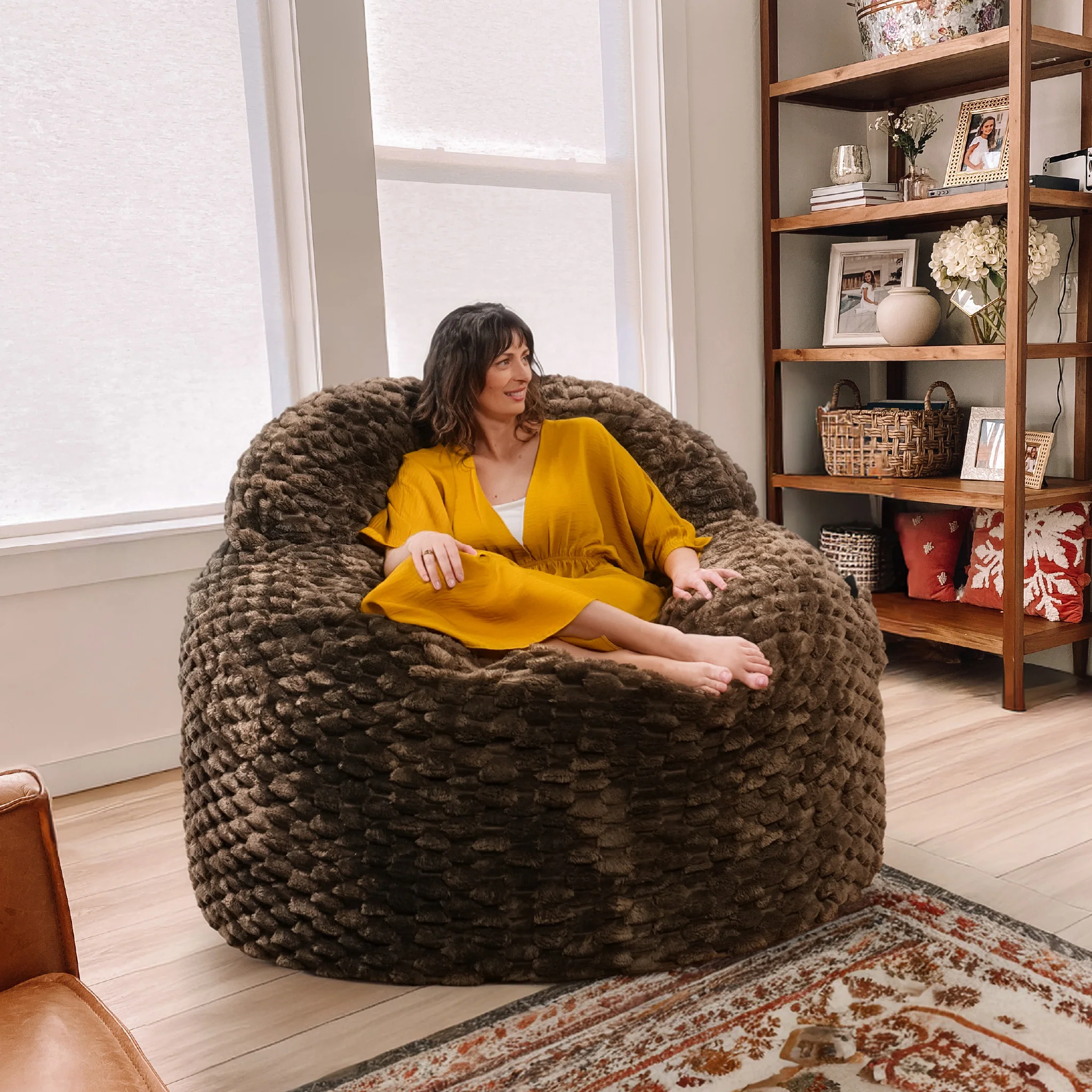 Adult Bean Bag Chair - King - NEST Cloud - Image 4
