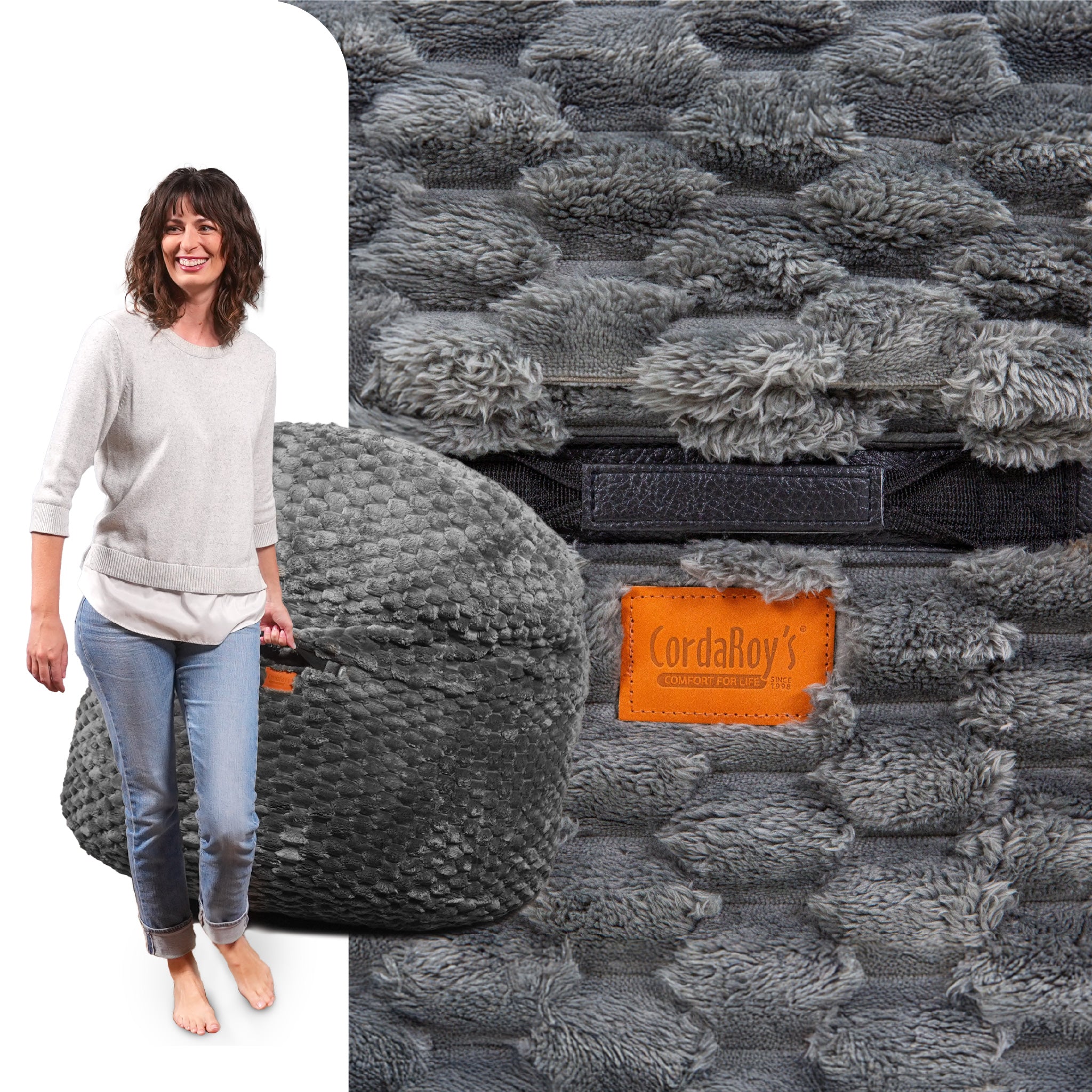 Adult Bean Bag Chair - King - NEST Cloud - Image 9