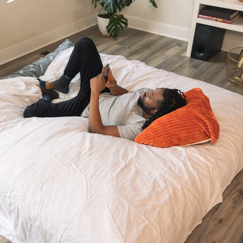 Adult Bean Bag Chair - King - NEST Terry Corduroy - Image 10