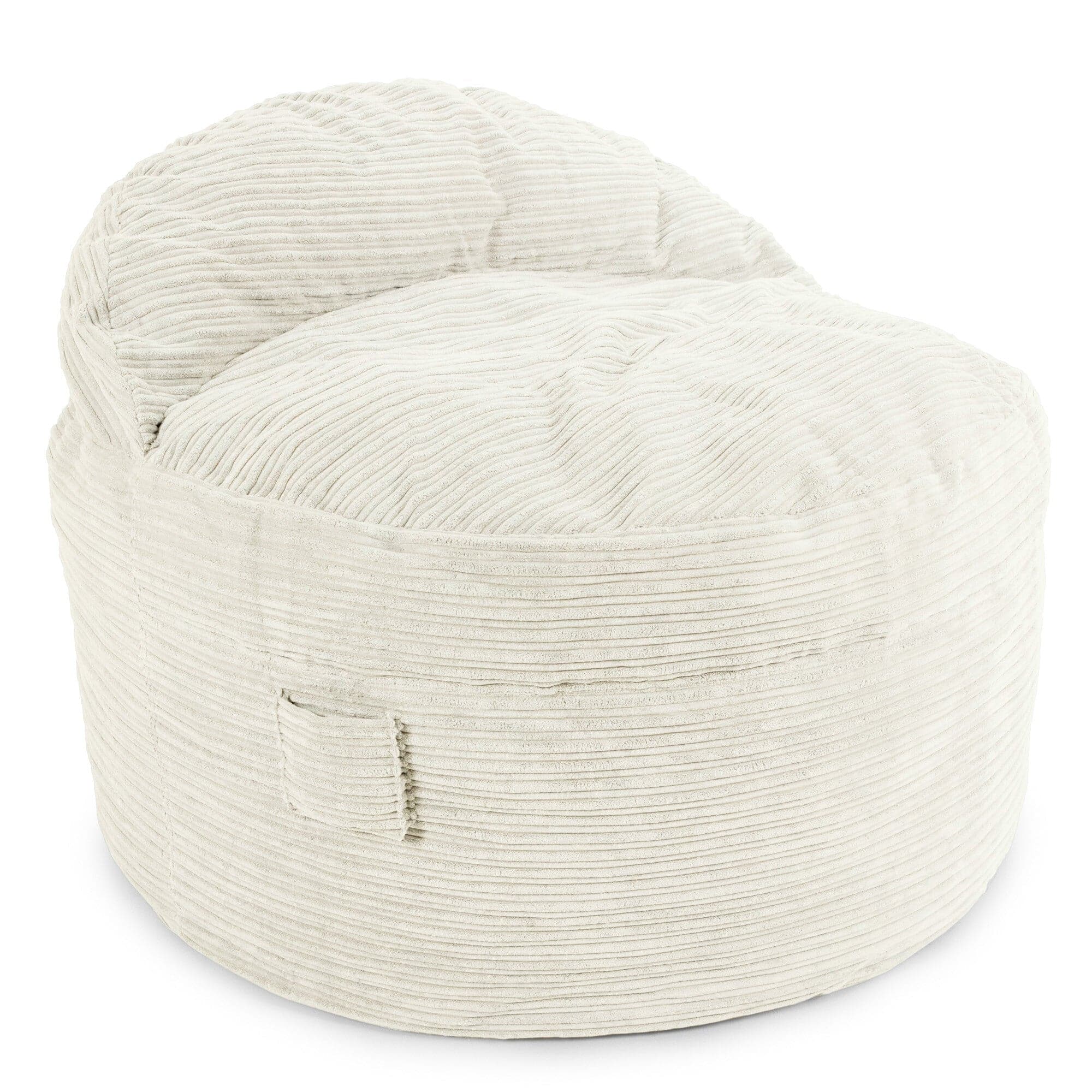 Adult Bean Bag Chair - King - NEST Terry Corduroy - Image 4