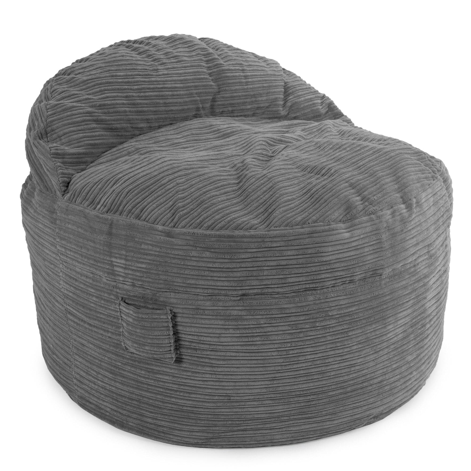 Adult Bean Bag Chair - King - NEST Terry Corduroy - Image 7