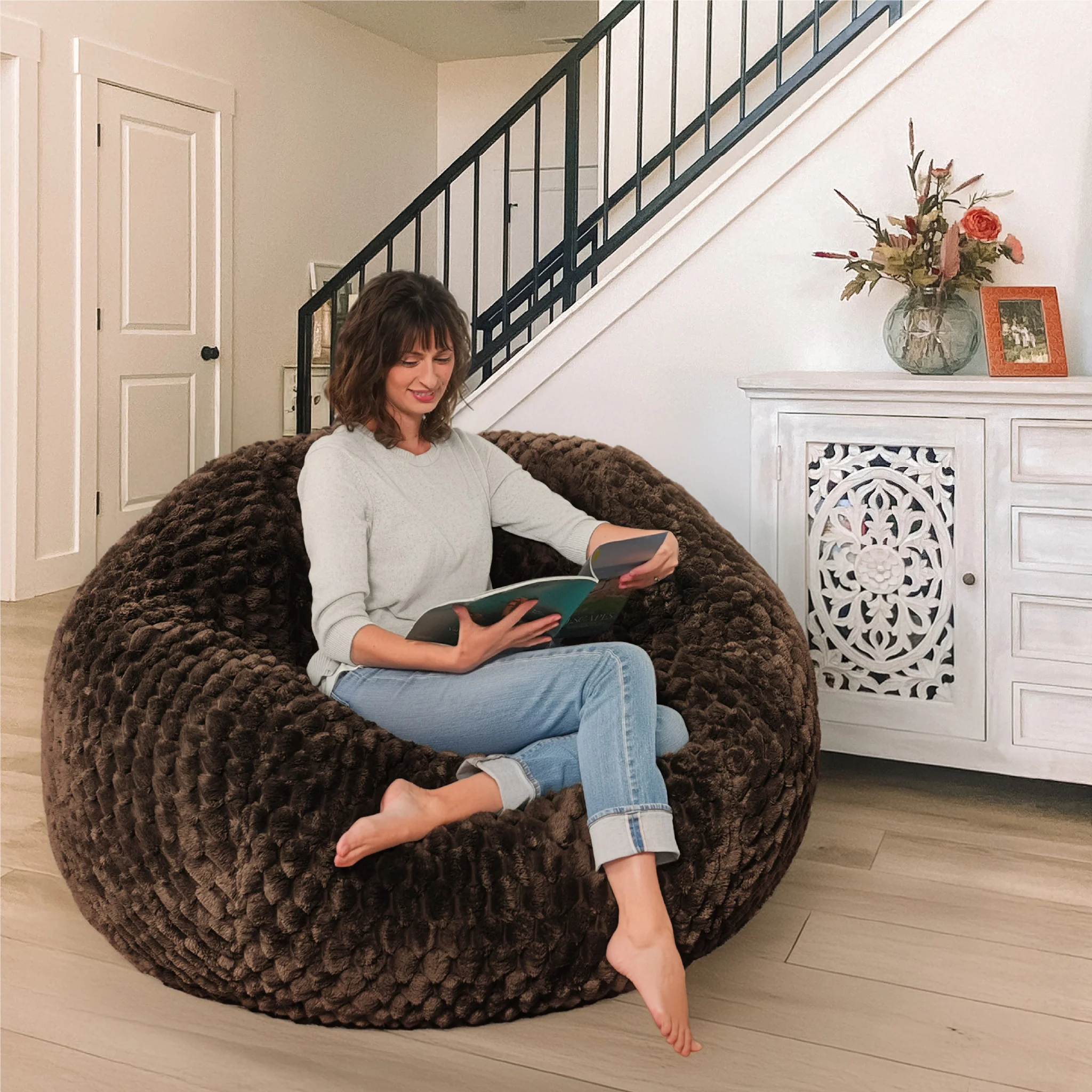 Bean Bag - King - Cloud - Image 3