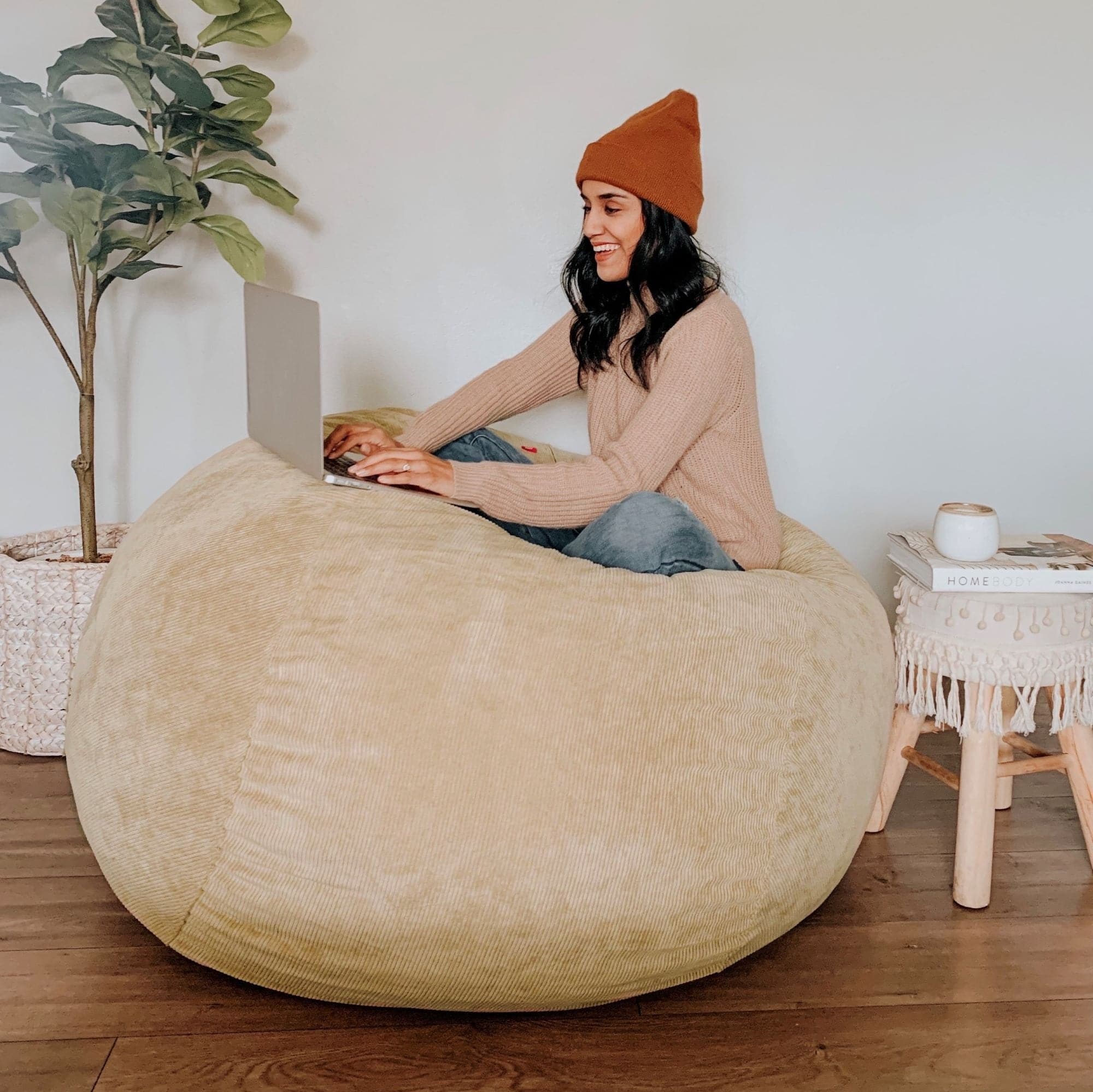 Bean Bag - King - Corduroy - Image 3