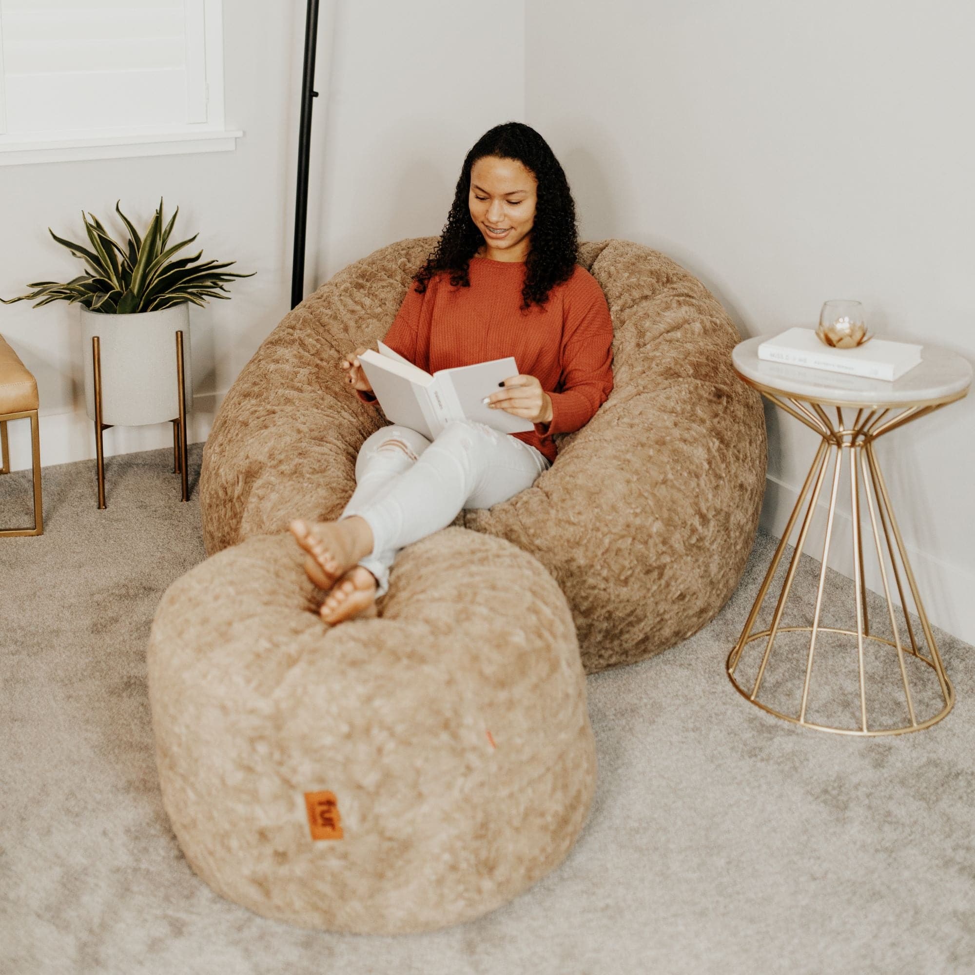 Bean Bag - King - Faux Fur - Image 14