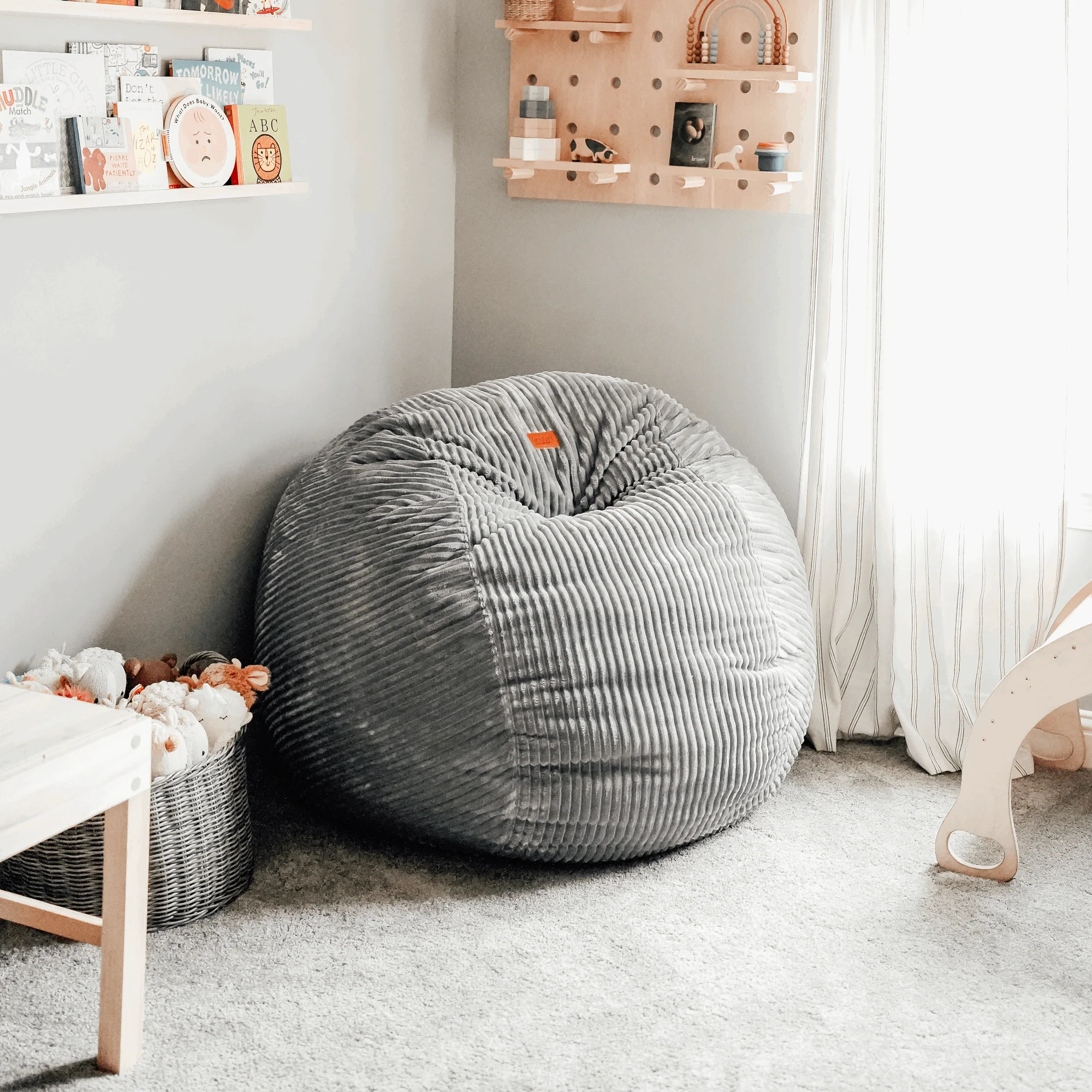 Bean Bag - King - Plush Corduroy - Image 8