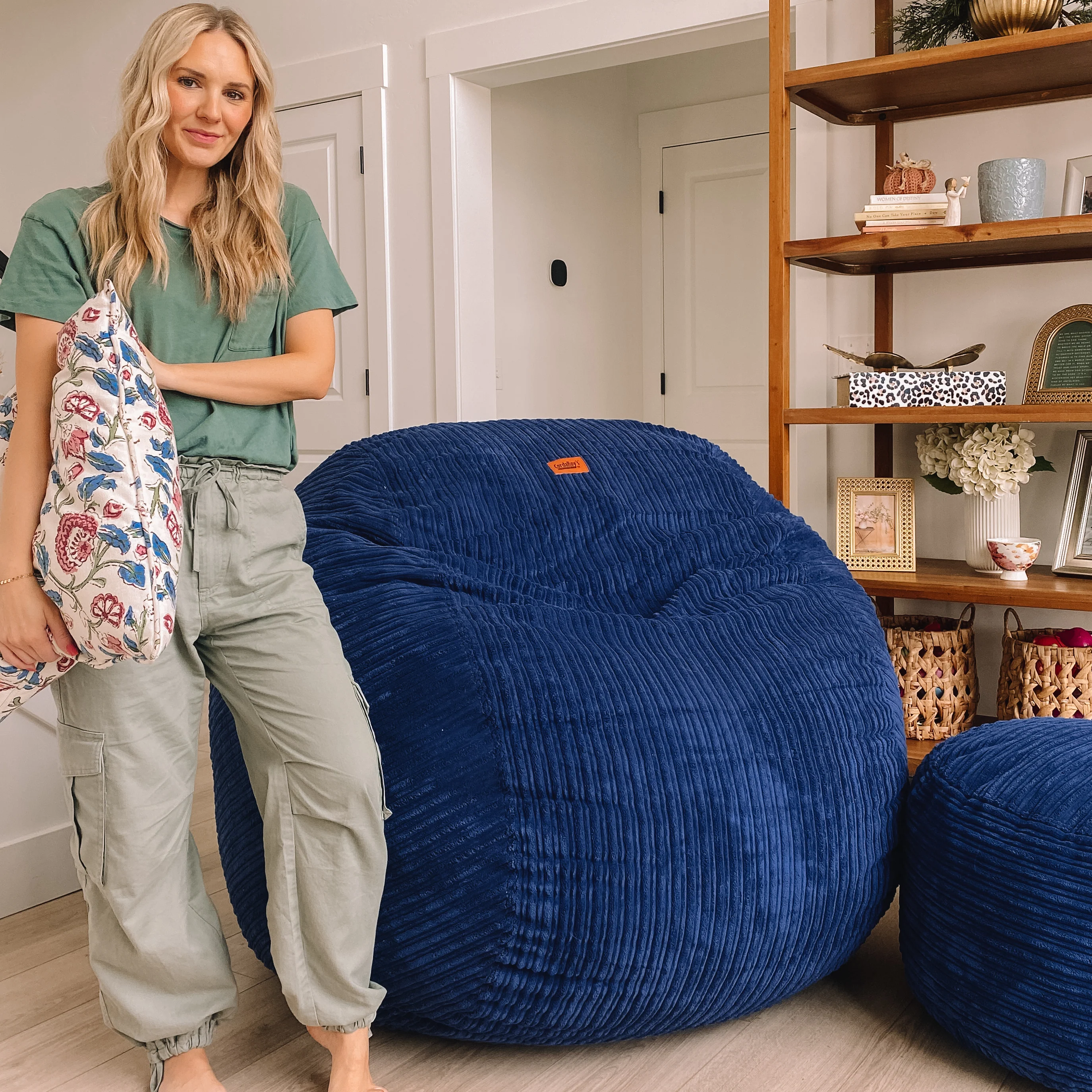 Bean Bag - King - Plush Corduroy - Image 9