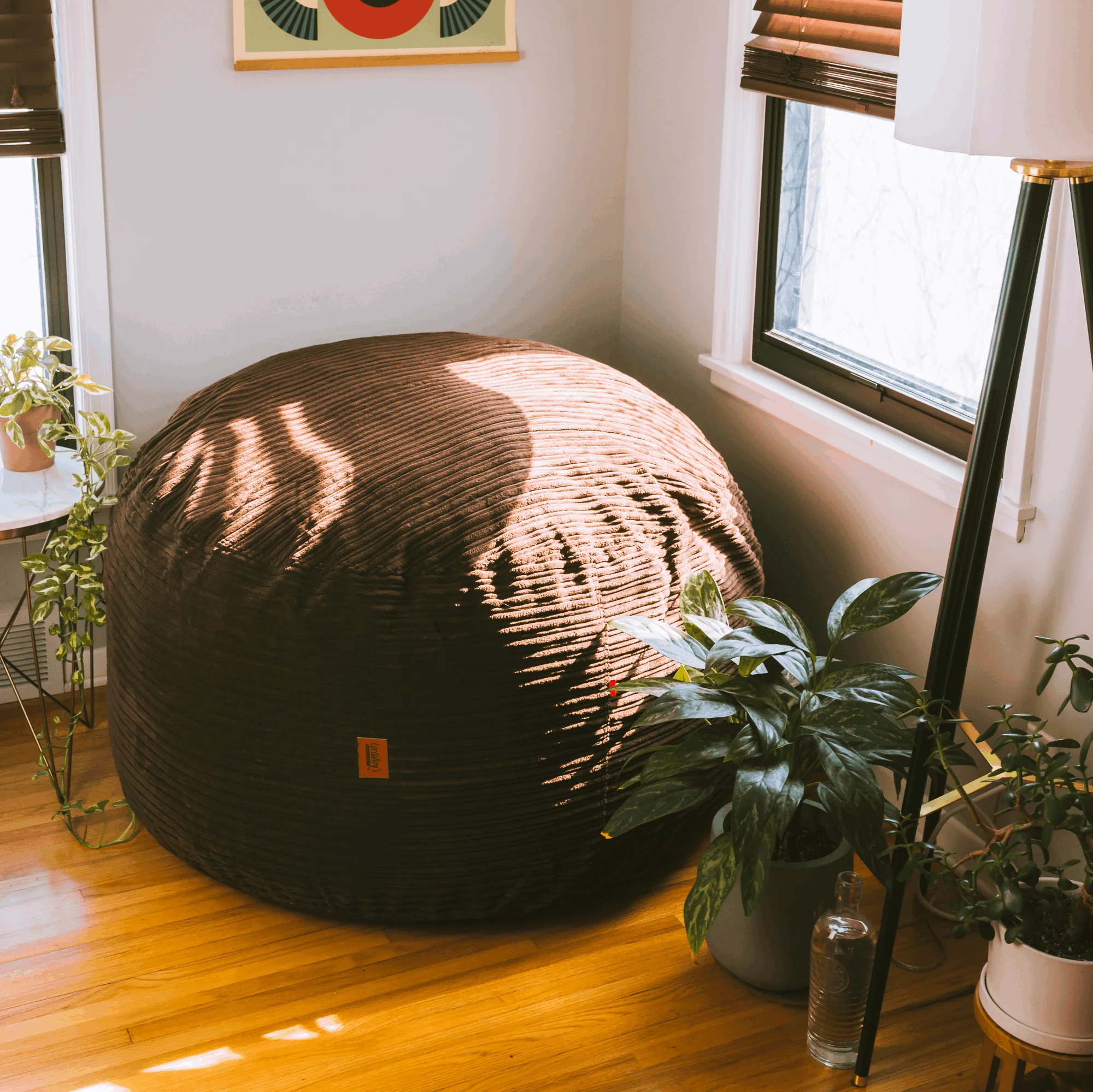 Bean Bag - King - Terry Corduroy - Image 5