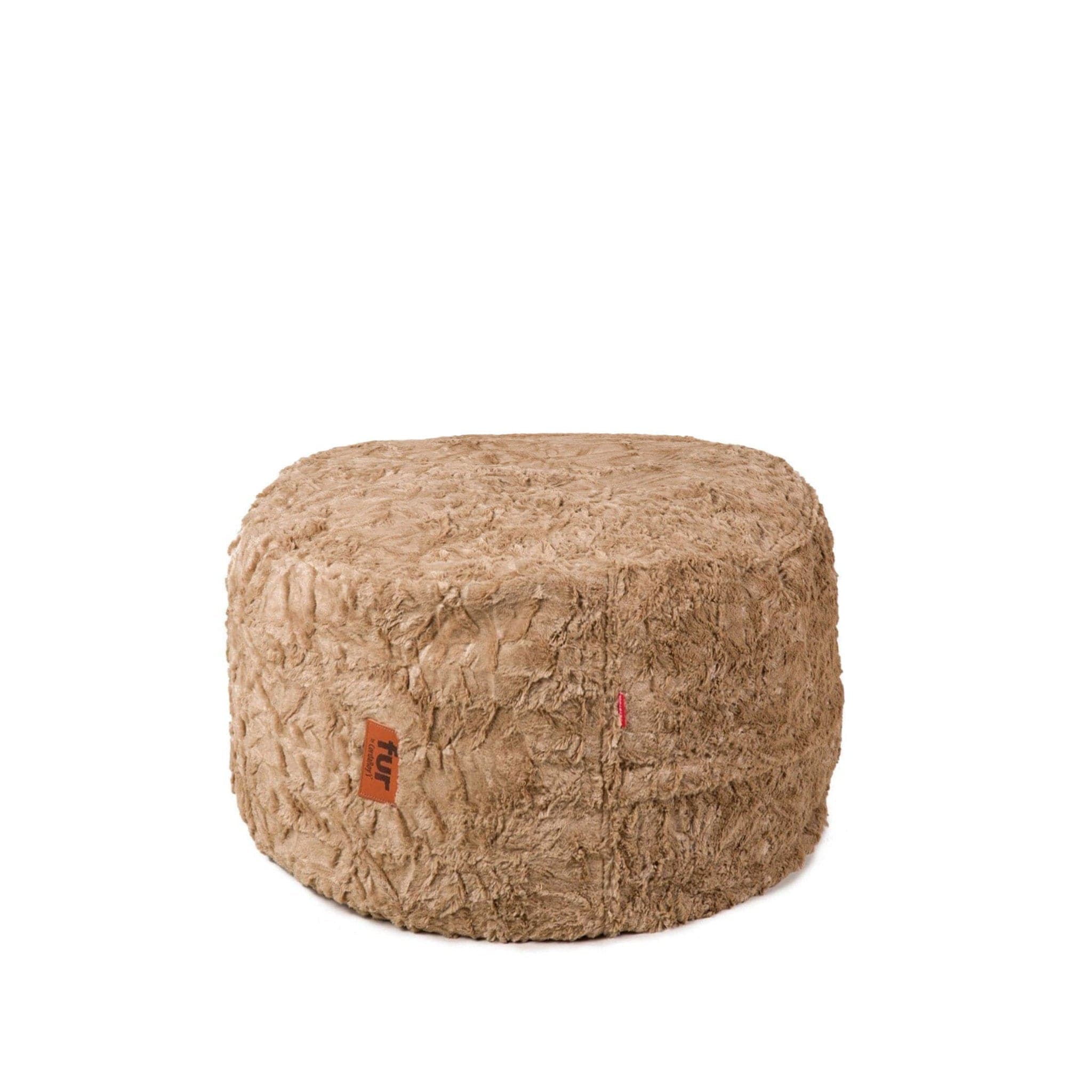 Pouf Footstool - Faux Fur - Image 9