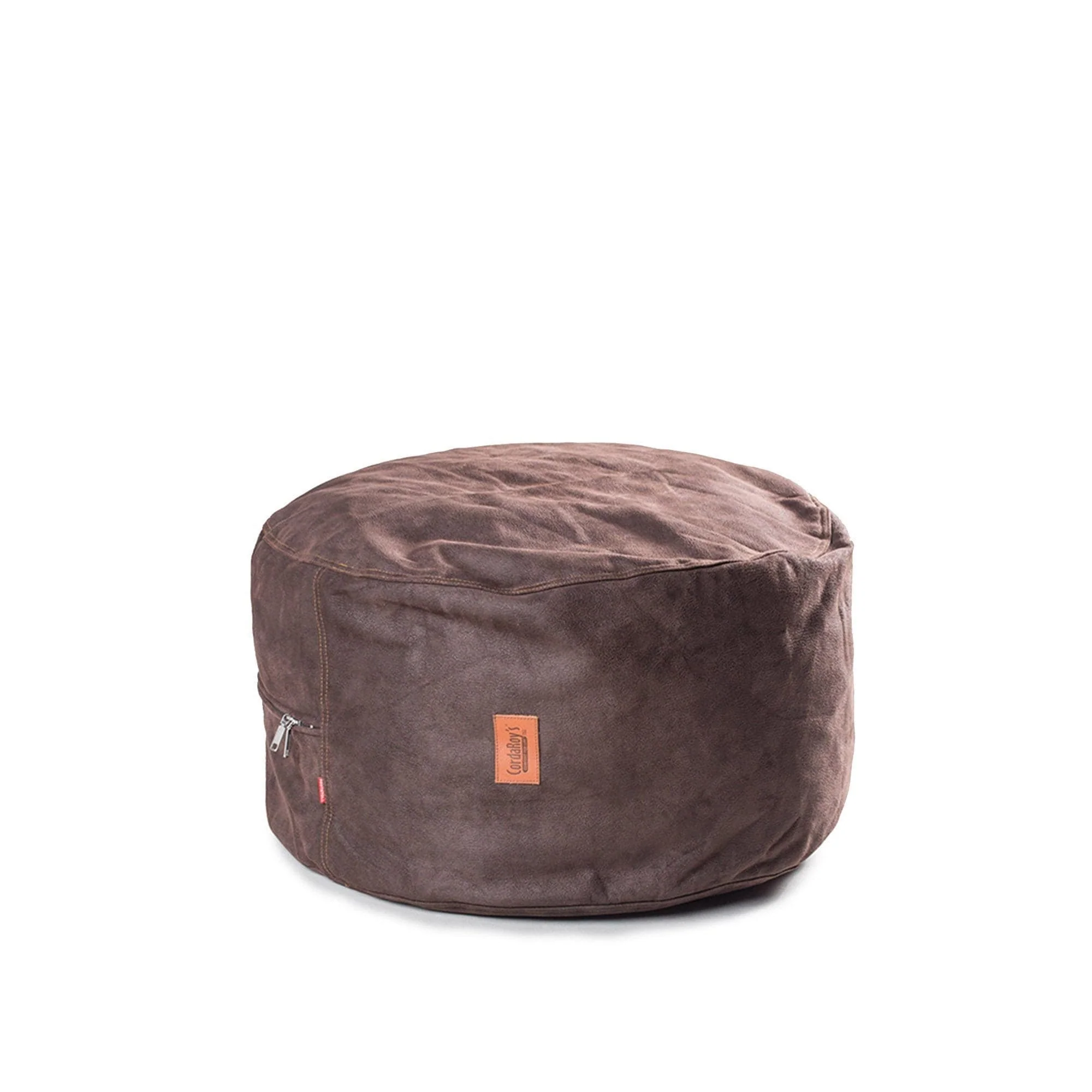 Pouf Footstool - Faux Leather - Image 5