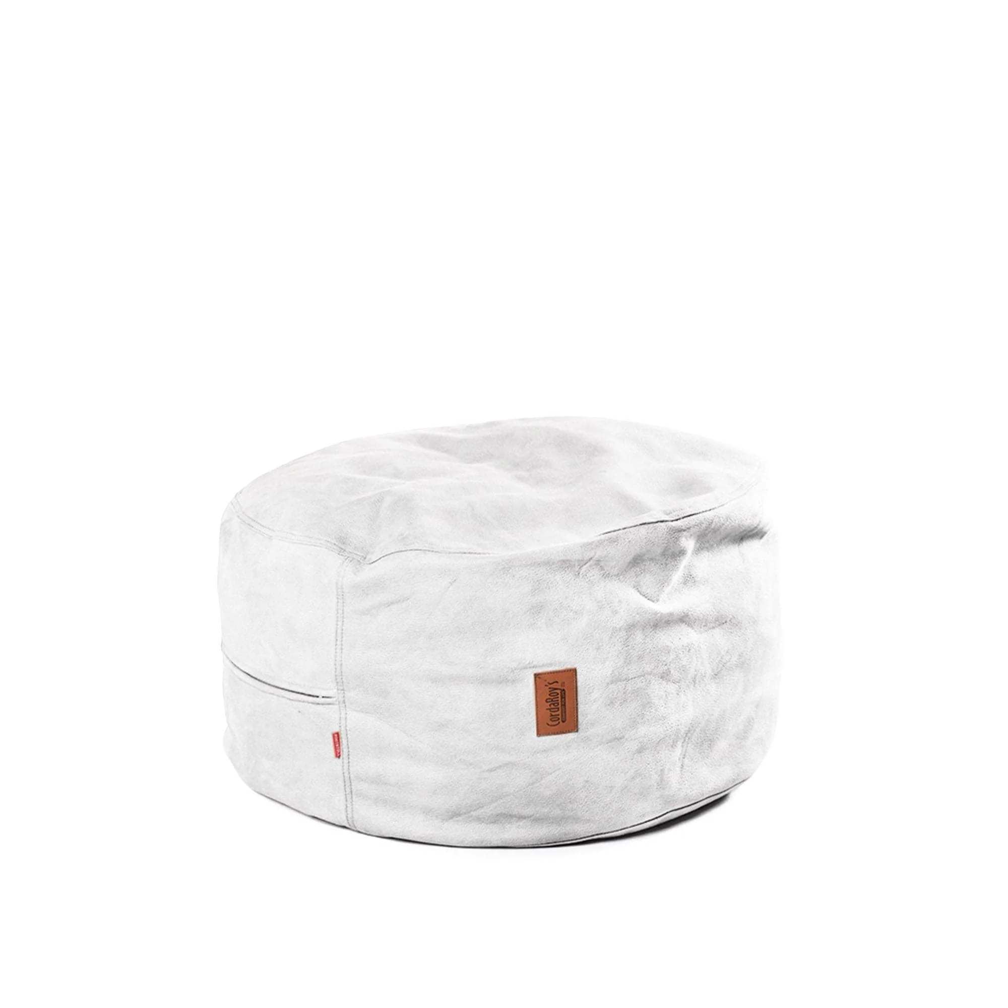 Pouf Footstool - Faux Leather - Image 6