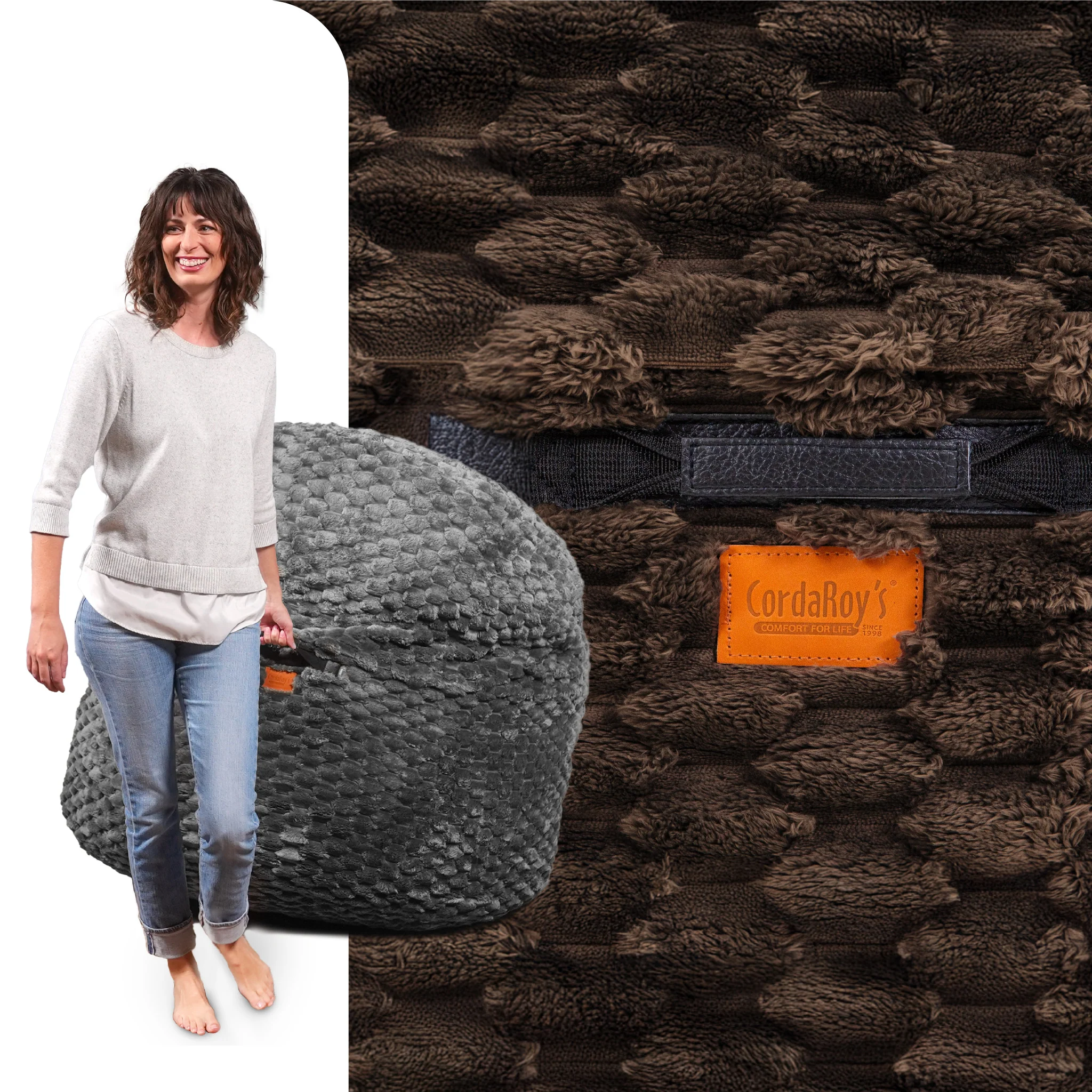 Adult Bean Bag Chair - Queen - NEST Cloud - Image 9