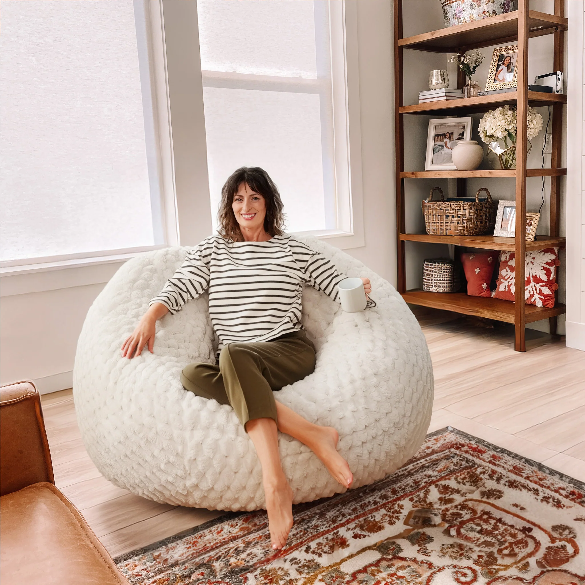 Bean Bag - Queen - Cloud - Image 3