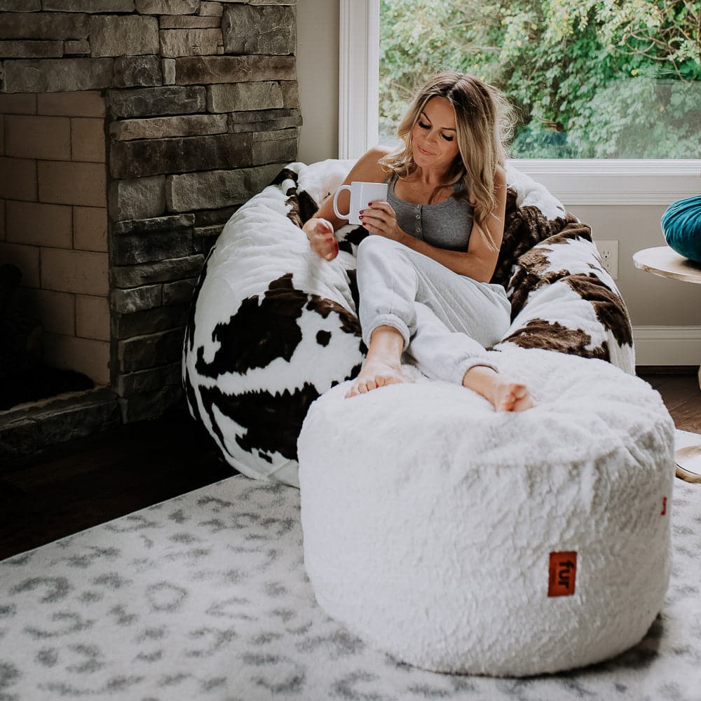 Bean Bag - Queen - Faux Fur - Image 9
