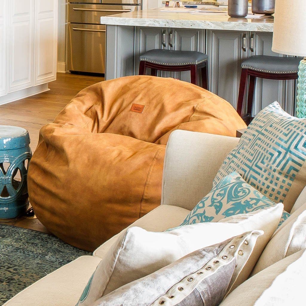 Bean Bag - Queen - Faux Leather - Image 8