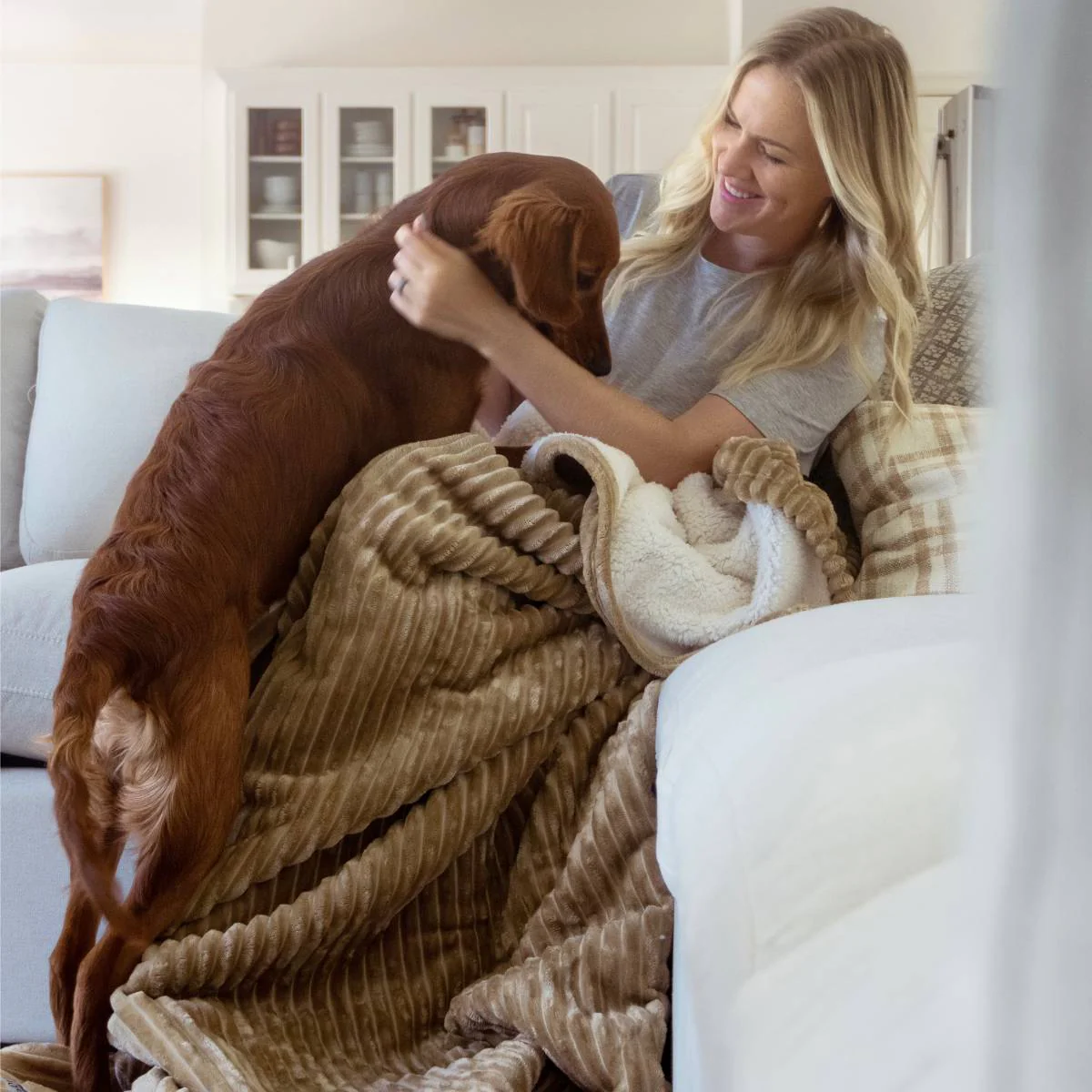 XXL Plush Corduroy Blanket - Image 6